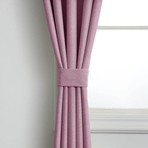 Frank Heavyweight Linen Blend Blackout Curtains - Thermal Insulated, Room Darkening, Pinch Pleat Drapes - Cololeaf