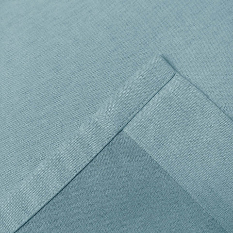 Frank Heavyweight Linen Blend Blackout Curtains - Thermal Insulated, Room Darkening, Pinch Pleat Drapes - Cololeaf