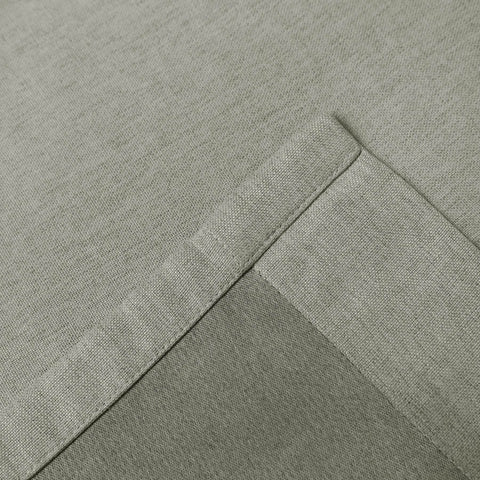 Frank Heavyweight Linen Blend Blackout Curtains - Thermal Insulated, Room Darkening, Pinch Pleat Drapes - Cololeaf