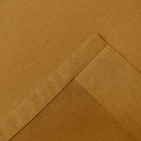 Frank Verdunkelungsvorhänge Leinen-Mischgewebe Schwergewicht Thermo Blackout Vorhänge Ösen 1 Panel