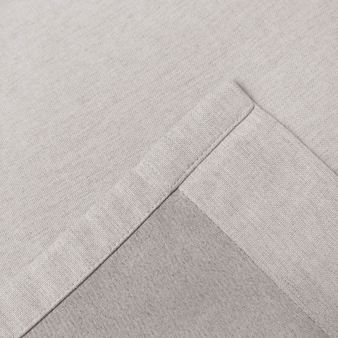Frank Heavyweight Linen Blend Blackout Curtains - Thermal Insulated, Room Darkening, Pinch Pleat Drapes - Cololeaf