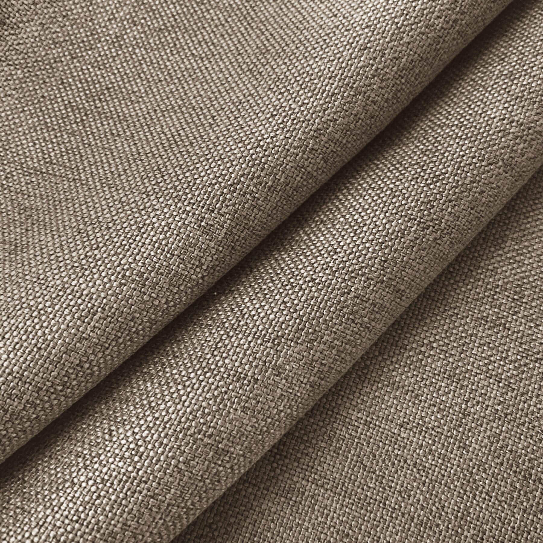 Frank Heavyweight Linen Blend Blackout Curtains - Thermal Insulated, Room Darkening, Pinch Pleat Drapes - Cololeaf -- #10 Taupe