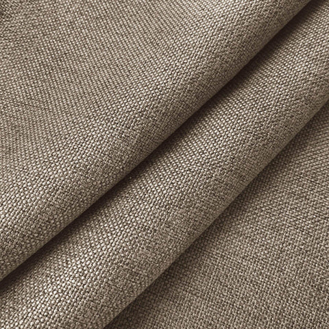 Frank Heavyweight Linen Blend Blackout Curtains - Thermal Insulated, Room Darkening, Pinch Pleat Drapes - Cololeaf -- #10 Taupe
