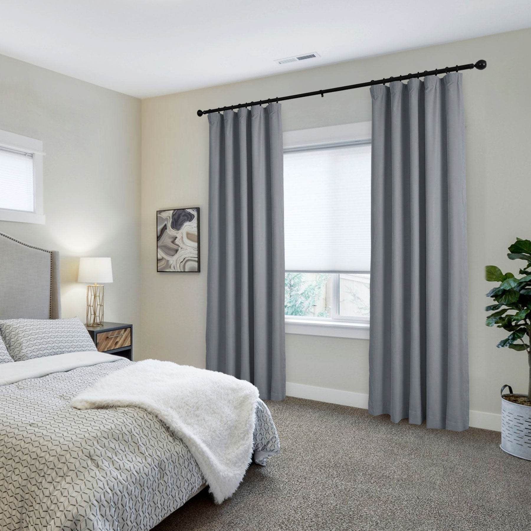 223 Soft Velvet Drape 100% Blackout for Home Theater - Cololeaf