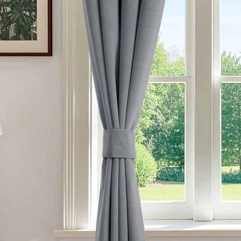 223 Premium 100% Blackout Velvet Drape 280gsm Pinch Pleat - Cololeaf