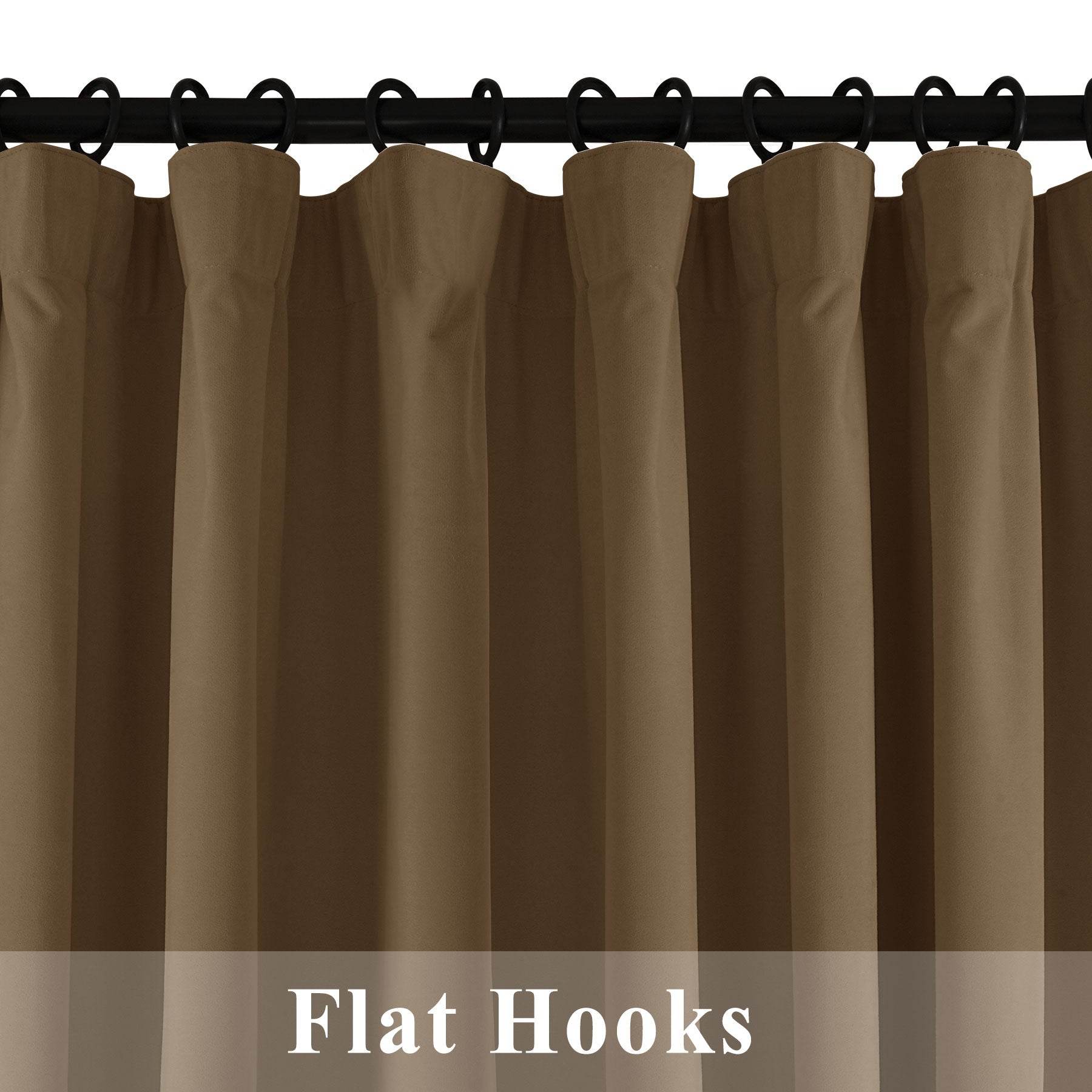 223 Soft Velvet Drape 100% Blackout for Home Theater - Cololeaf