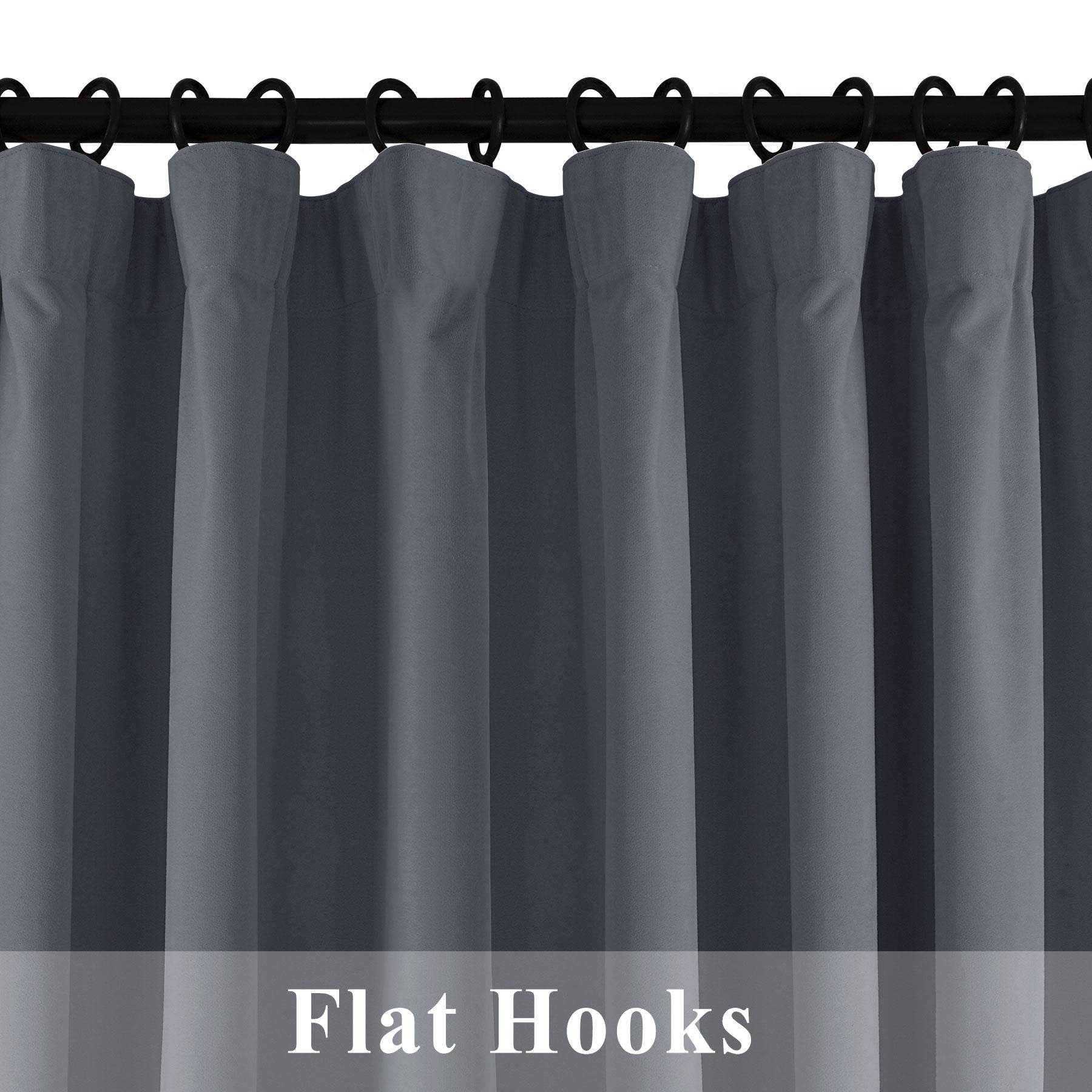 223 Soft Velvet Drape 100% Blackout for Home Theater - Cololeaf