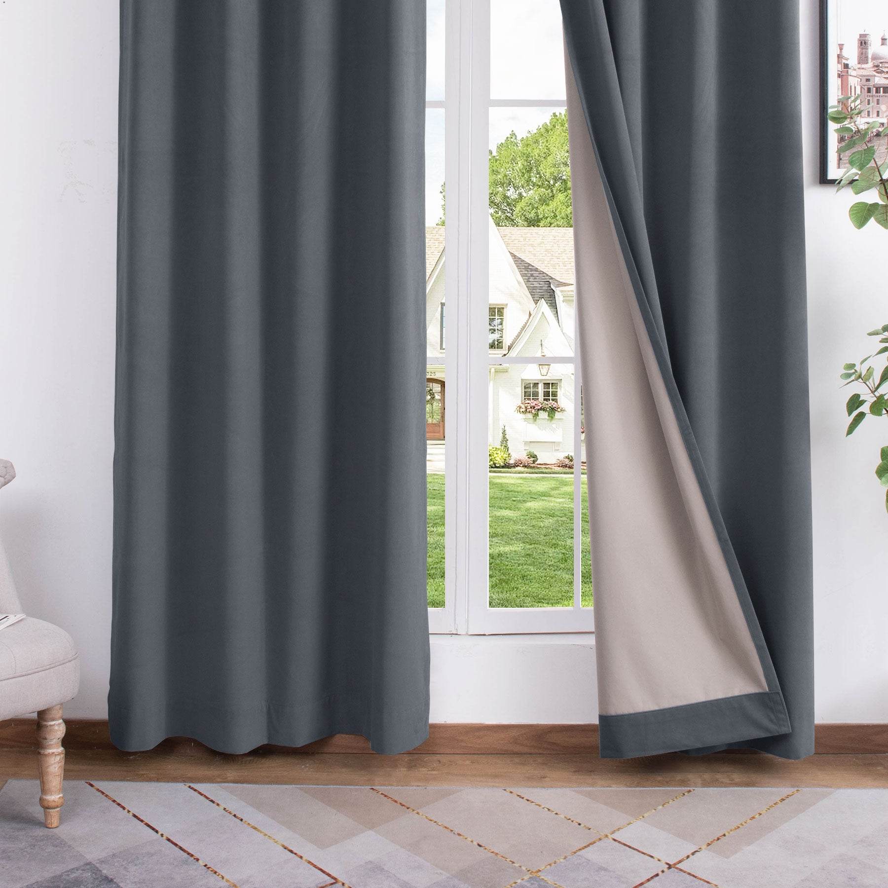 223 Premium 100% Blackout Velvet Drape 280gsm Pinch Pleat - Cololeaf
