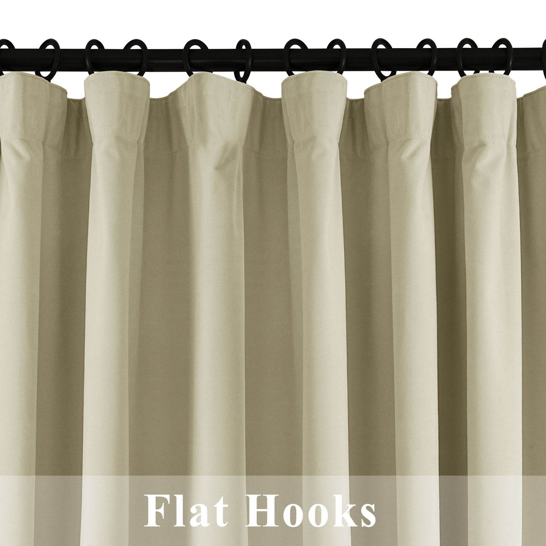 223 Soft Velvet Drape 100% Blackout for Home Theater - Cololeaf