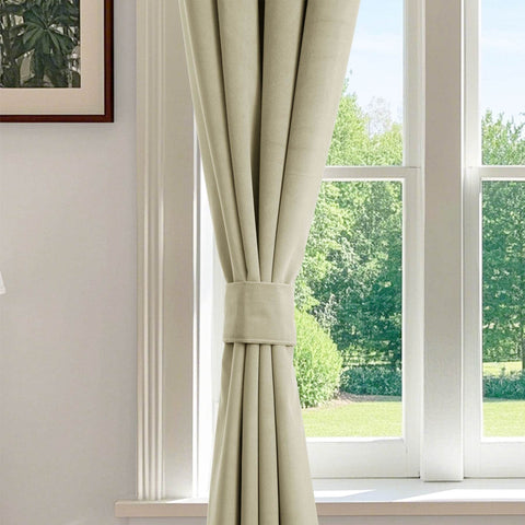 223 Soft Velvet Drape 100% Blackout for Home Theater - Cololeaf