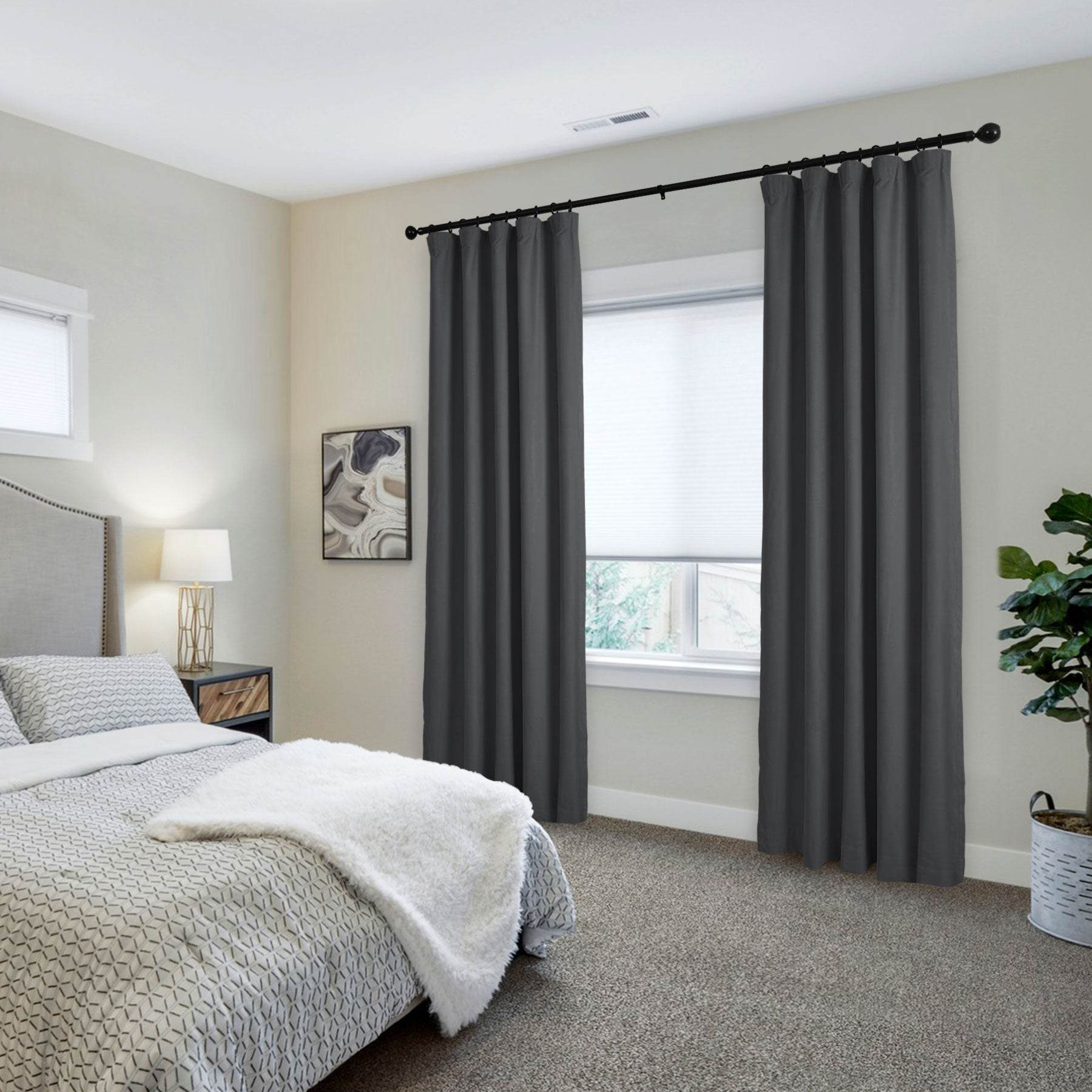 223 Soft Velvet Drape 100% Blackout for Home Theater - Cololeaf
