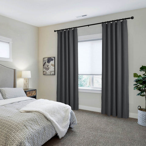 223 Soft Velvet Drape 100% Blackout for Home Theater - Cololeaf