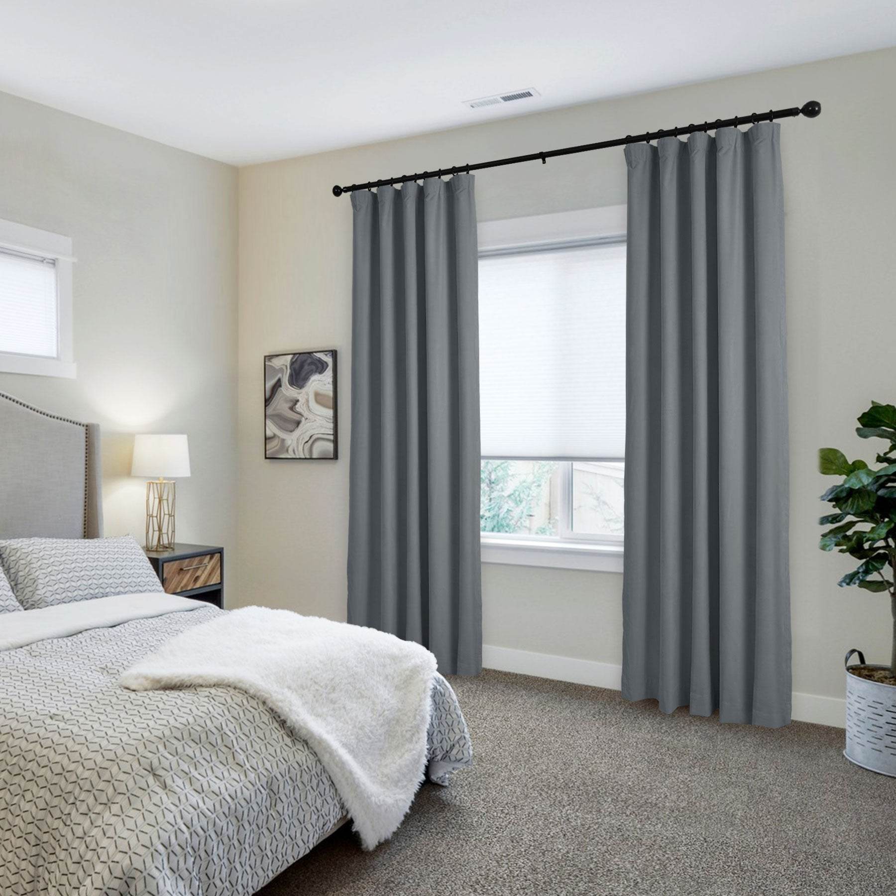 223 Soft Velvet Drape 100% Blackout for Home Theater - Cololeaf