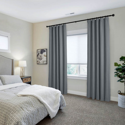 223 Soft Velvet Drape 100% Blackout for Home Theater - Cololeaf