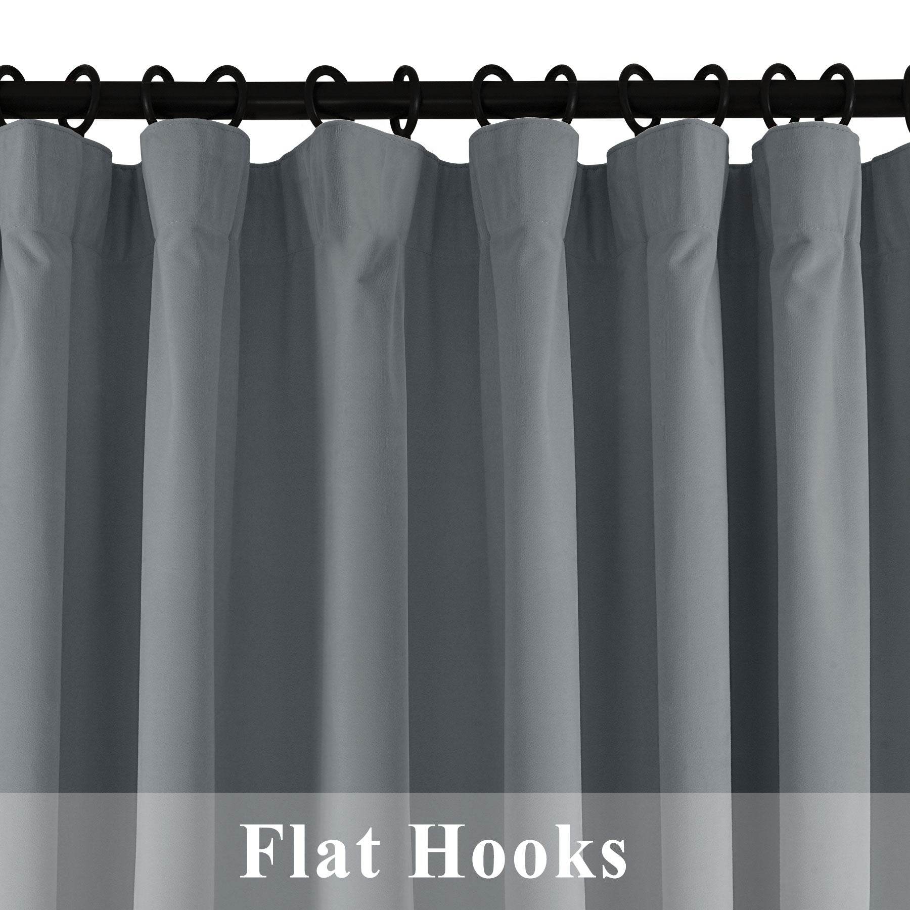 223 Soft Velvet Drape 100% Blackout for Home Theater - Cololeaf