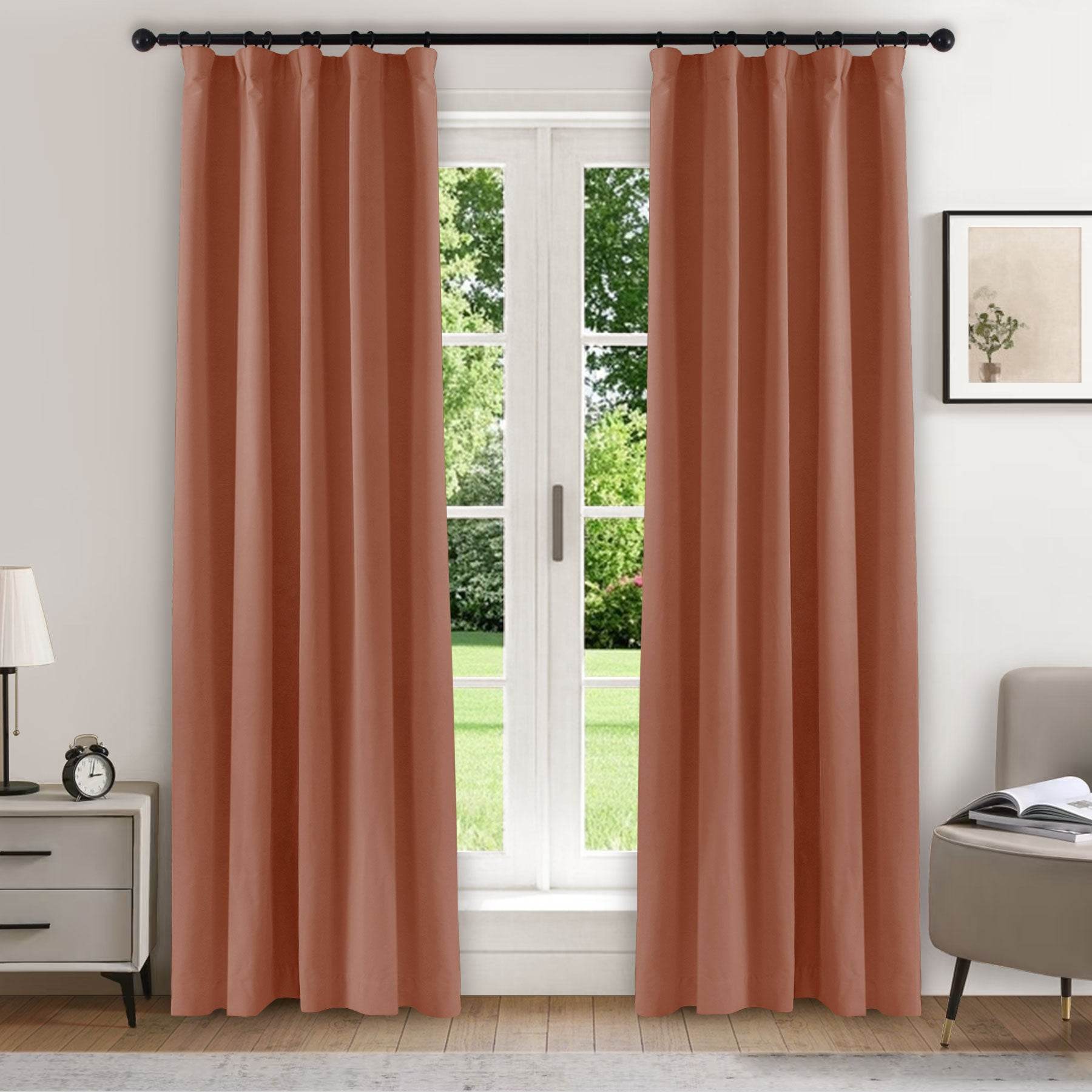 223 Soft Velvet Drape 100% Blackout for Home Theater - Cololeaf