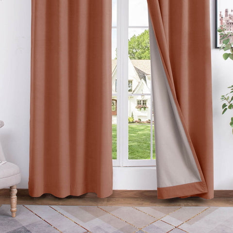 223 Soft Velvet Drape 100% Blackout for Home Theater - Cololeaf