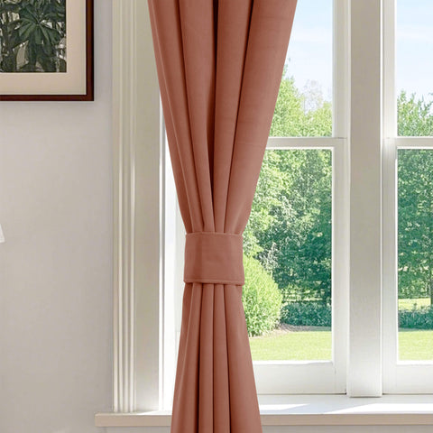 223 blickdichte Samtvorhänge, 100 % verdunkelnd, 280 g/m² Polyester, verschiedene Aufhängungen, 1 Paneel