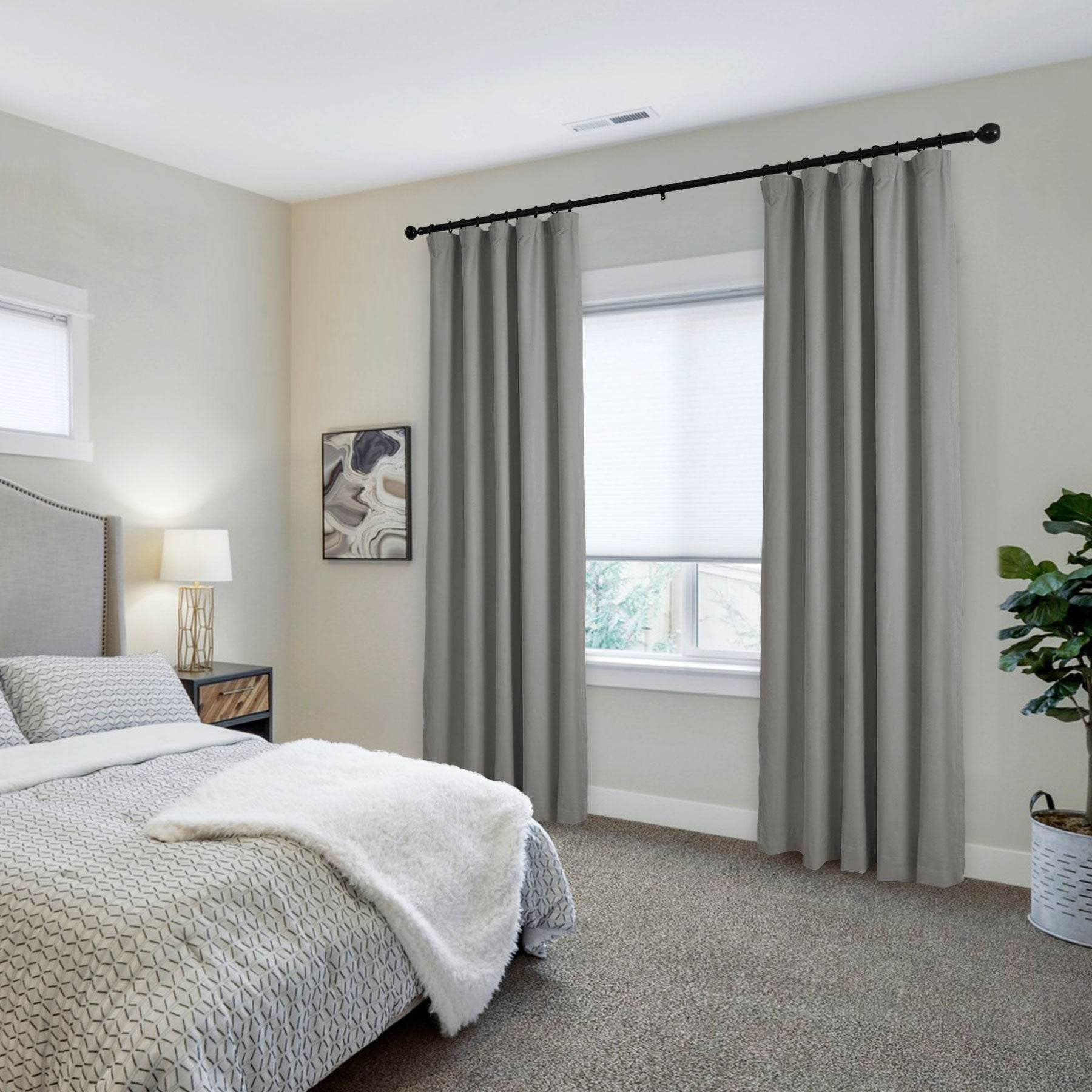 223 Soft Velvet Drape 100% Blackout for Home Theater - Cololeaf