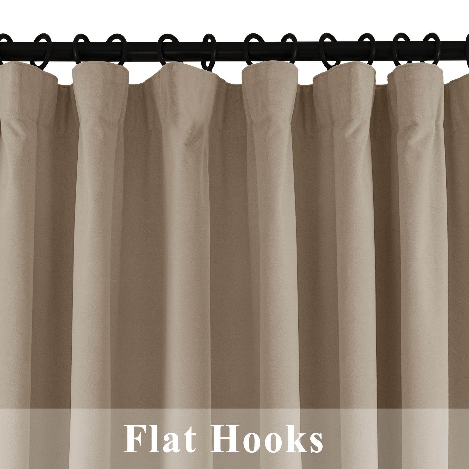 223 Soft Velvet Drape 100% Blackout for Home Theater - Cololeaf