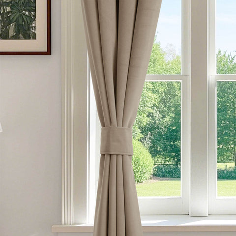 223 Soft Velvet Drape 100% Blackout for Home Theater - Cololeaf