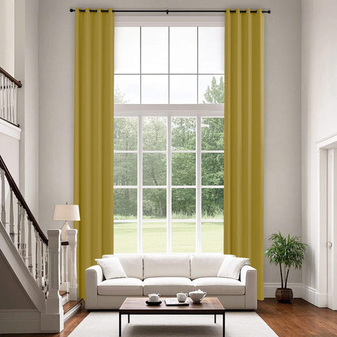 223 extralanger 100 % verdunkelnder Samtvorhang, 280 g/m² leichter Polyester, mit Ösen, 1 Paneel