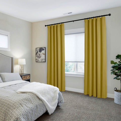 223 Soft Velvet Drape 100% Blackout for Home Theater - Cololeaf
