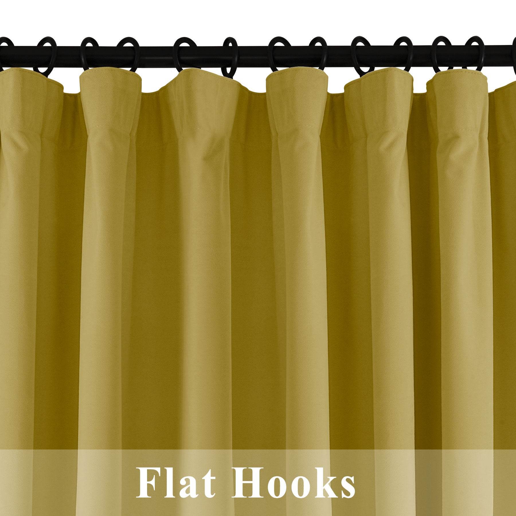 223 Soft Velvet Drape 100% Blackout for Home Theater - Cololeaf