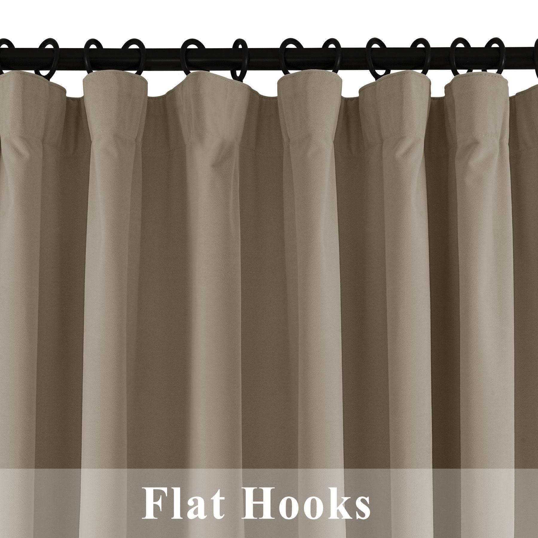 223 Soft Velvet Drape 100% Blackout for Home Theater - Cololeaf