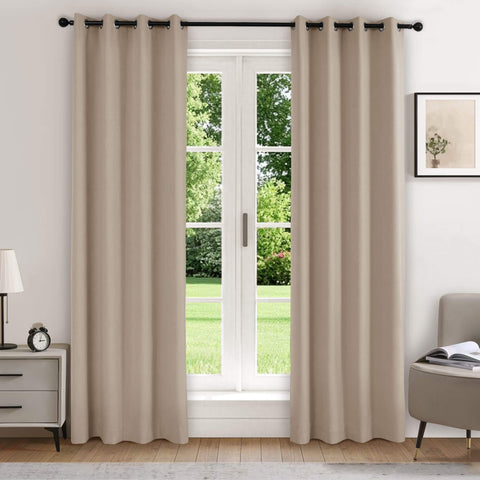 223 blickdichte Samtvorhänge, 100 % verdunkelnd, 280 g/m² Polyester, verschiedene Aufhängungen, 1 Paneel