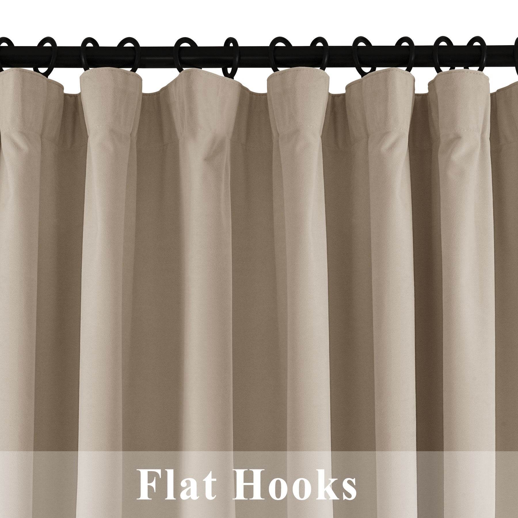 223 Soft Velvet Drape 100% Blackout for Home Theater - Cololeaf