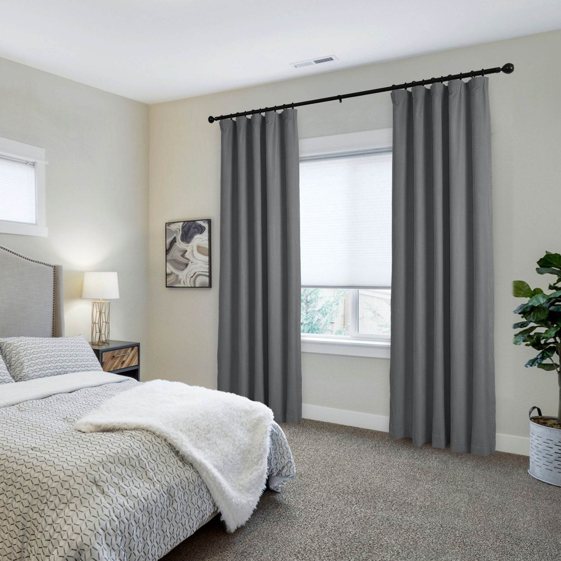 223 Soft Velvet Drape 100% Blackout for Home Theater - Cololeaf