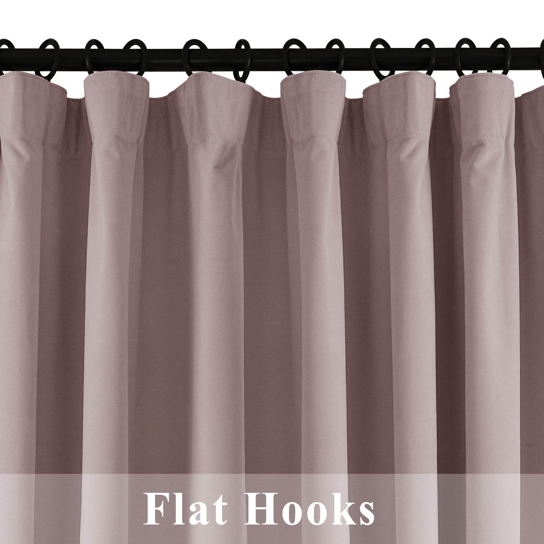 223 Soft Velvet Drape 100% Blackout for Home Theater - Cololeaf