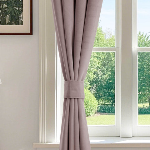 223 Soft Velvet Drape 100% Blackout for Home Theater - Cololeaf