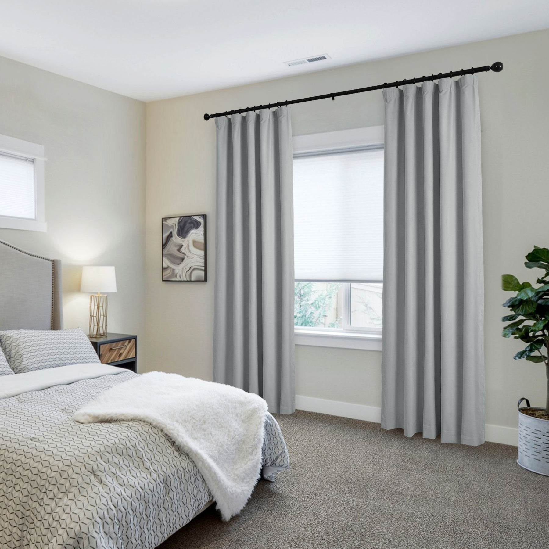 223 Soft Velvet Drape 100% Blackout for Home Theater - Cololeaf