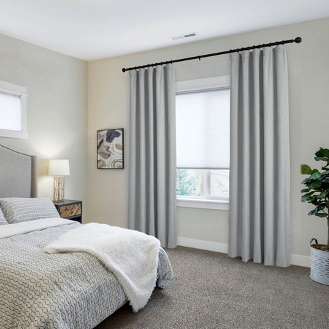 223 Soft Velvet Drape 100% Blackout for Home Theater - Cololeaf