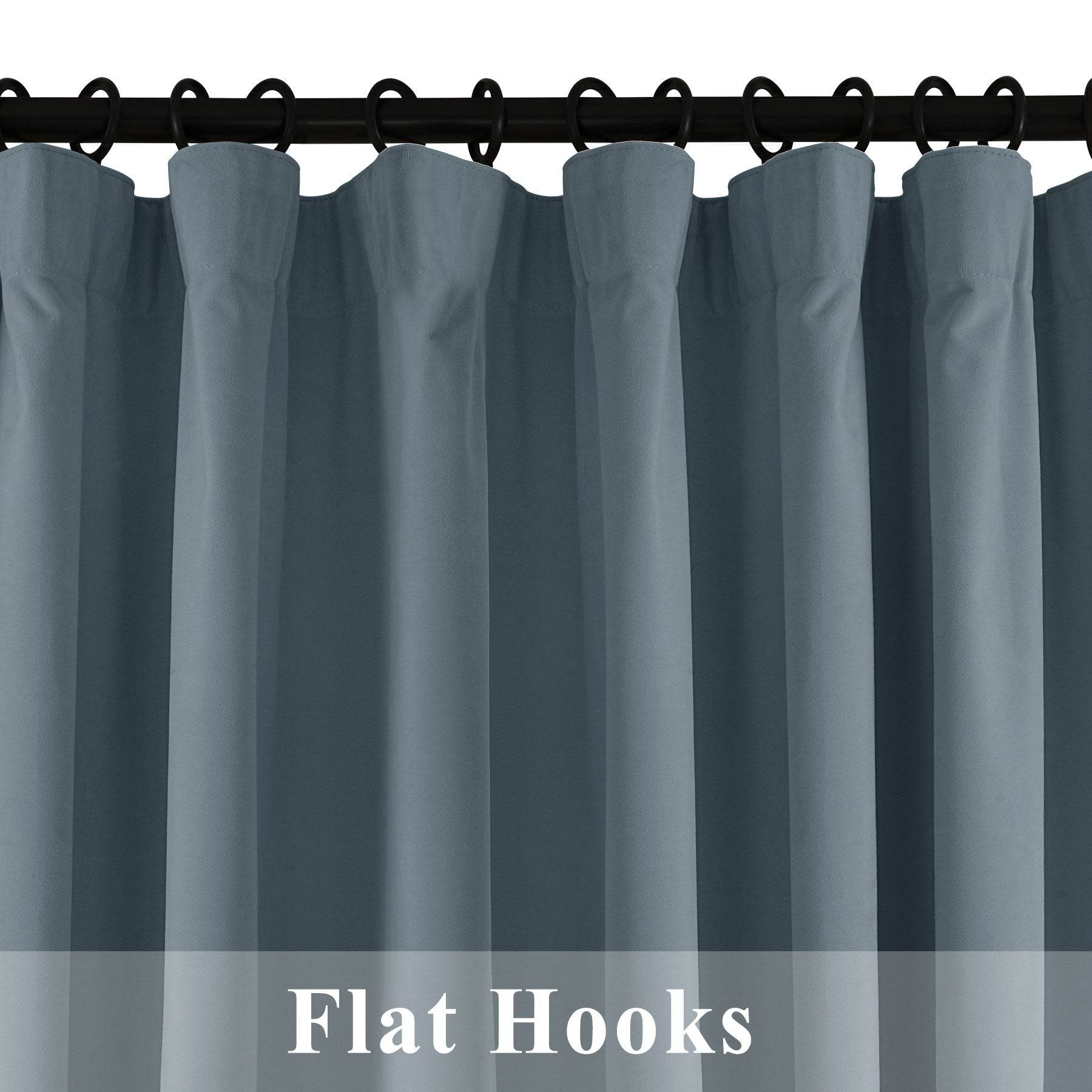 223 Soft Velvet Drape 100% Blackout for Home Theater - Cololeaf