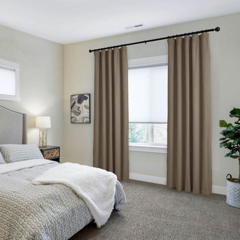 223 Soft Velvet Drape 100% Blackout for Home Theater - Cololeaf