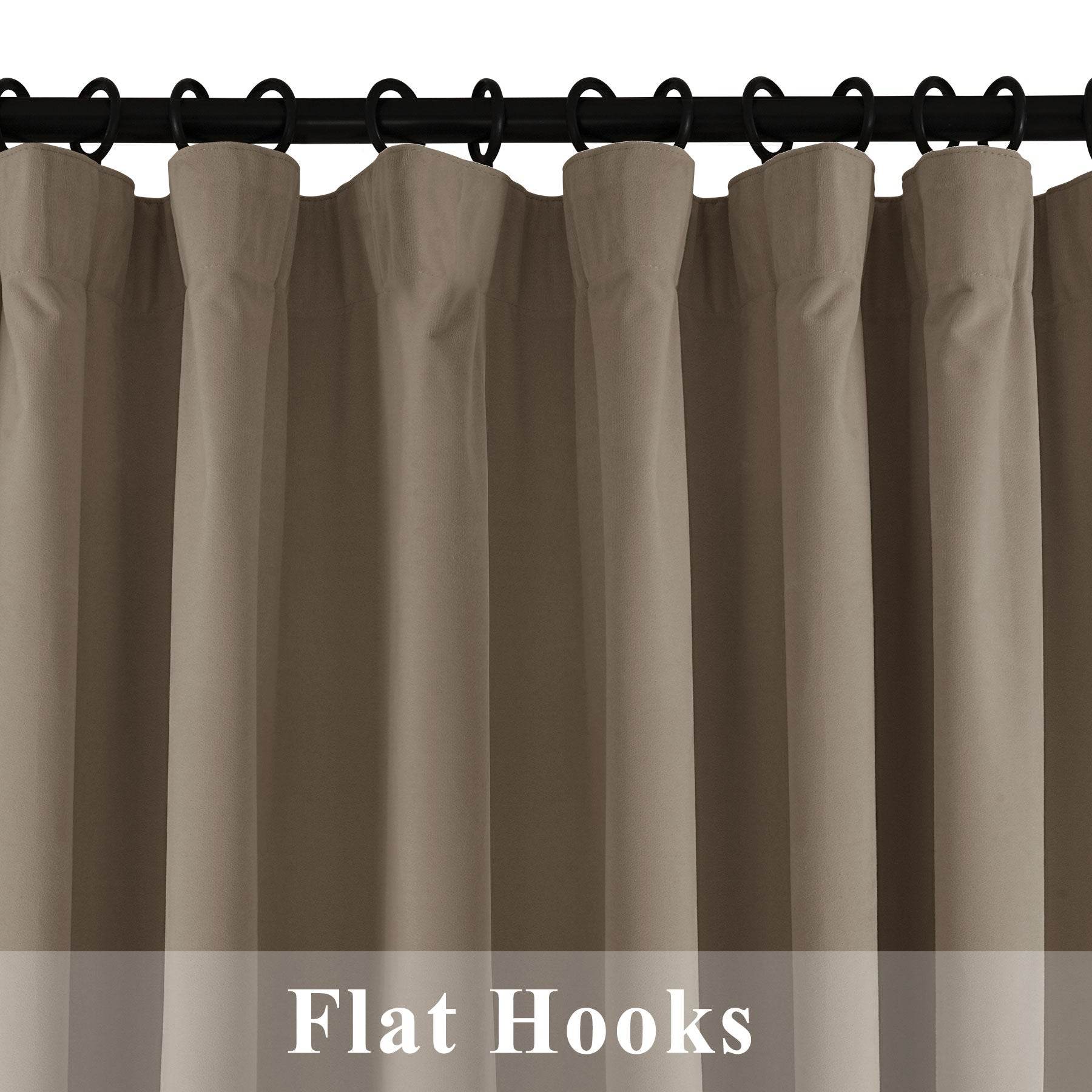 223 Soft Velvet Drape 100% Blackout for Home Theater - Cololeaf