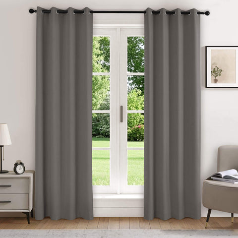 223 blickdichte Samtvorhänge, 100 % verdunkelnd, 280 g/m² Polyester, verschiedene Aufhängungen, 1 Paneel