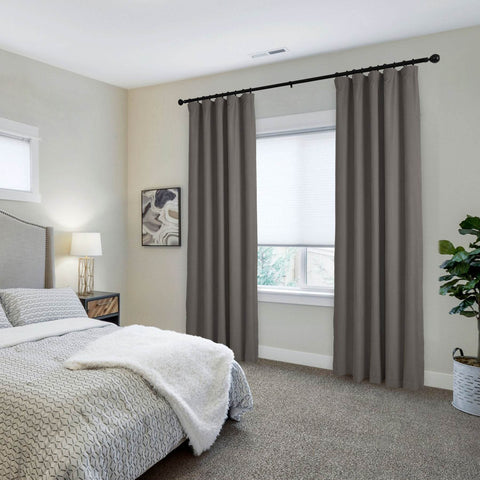 223 Soft Velvet Drape 100% Blackout for Home Theater - Cololeaf