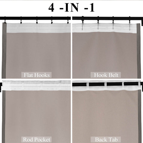 223 Premium 100% Blackout Velvet Drape, 280gsm Polyester - Cololeaf
