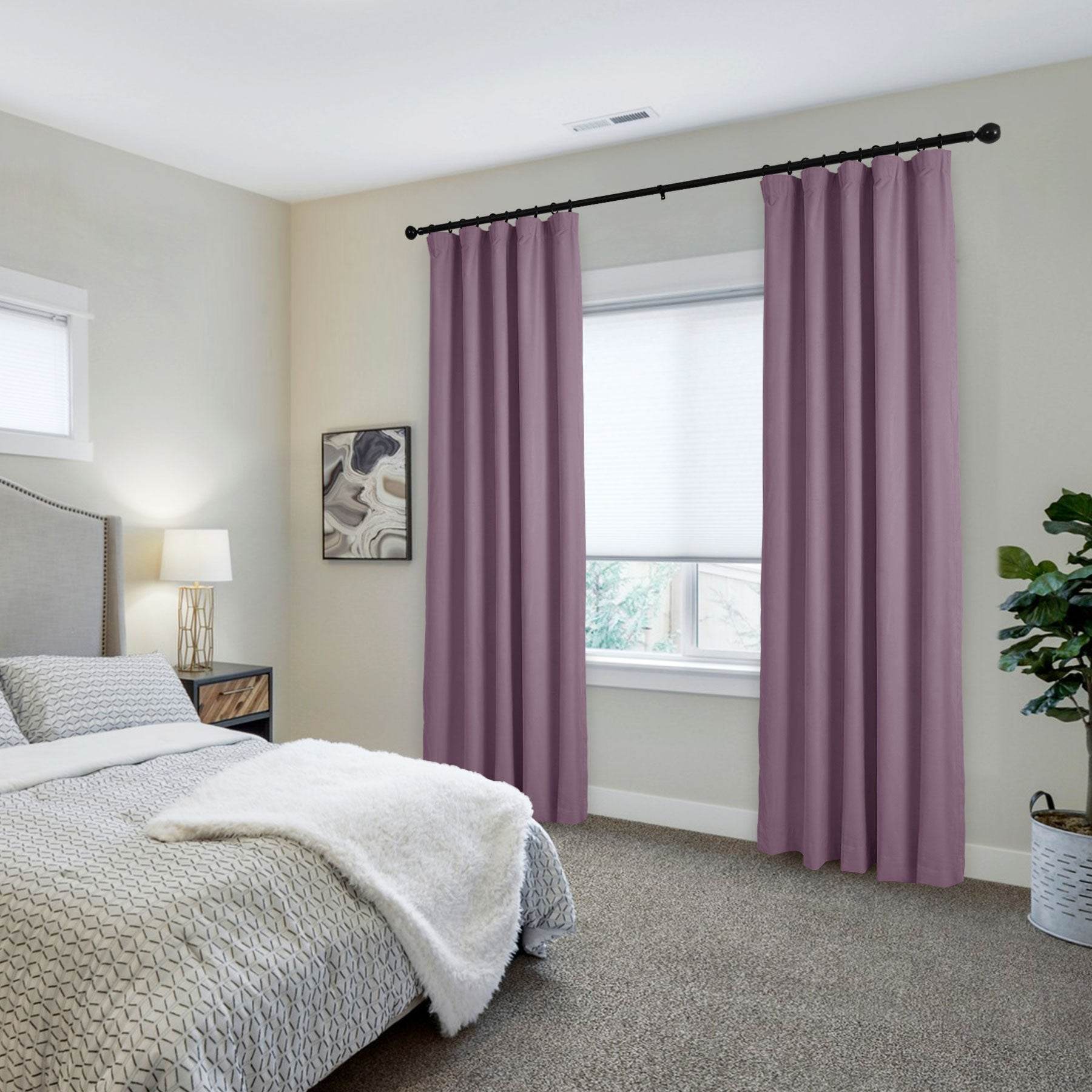 223 Soft Velvet Drape 100% Blackout for Home Theater - Cololeaf