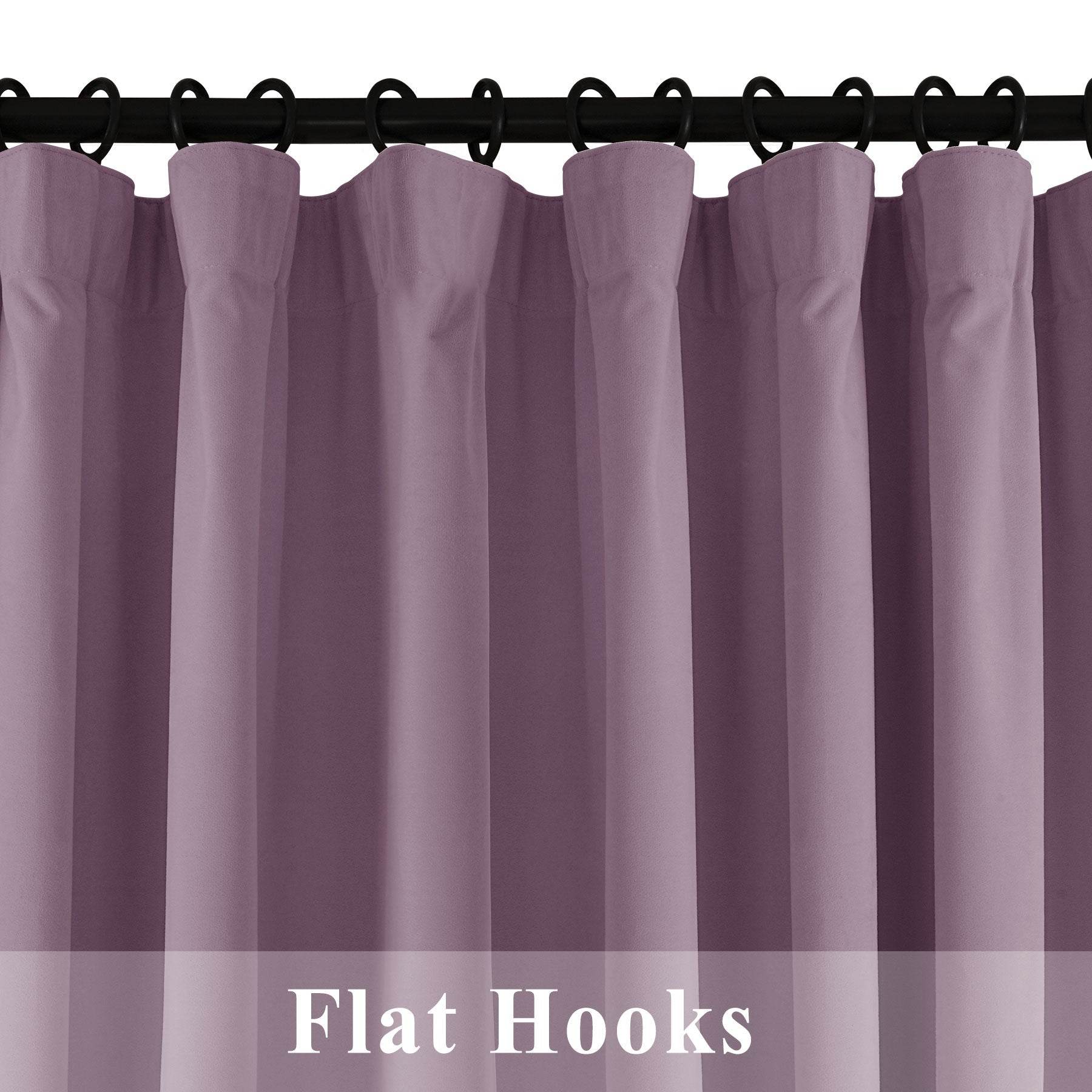 223 Soft Velvet Drape 100% Blackout for Home Theater - Cololeaf
