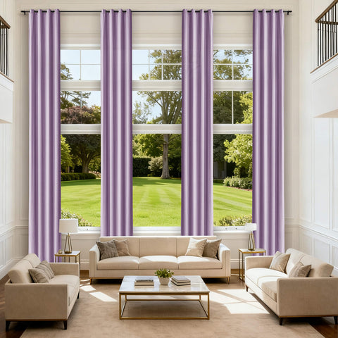 MJ11 Extra Long Soft Velvet Blackout Drapes For Loft Living Room Grommet 1 Panel