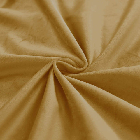 MJ11 Extra Long Soft Velvet Blackout Drapes For Loft Living Room Grommet - Cololeaf -- 1# Off White