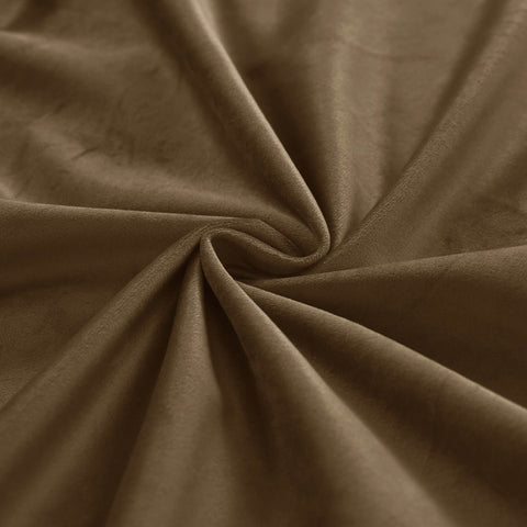 MJ11 Soft Soundproof Luxury Velvet Blackout Drapes Back Tab and Rod Pocket 2 In 1 (1 Panel)