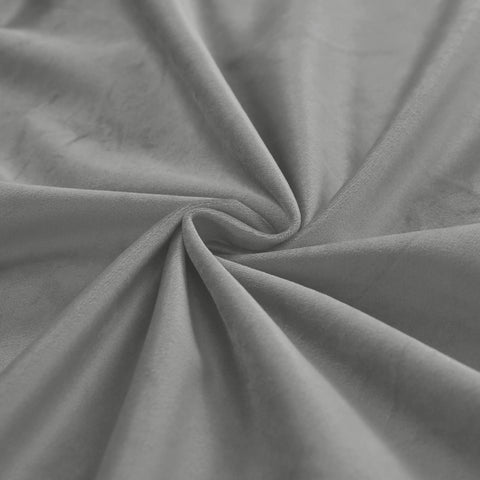 MJ11 Soft Soundproof Luxury Velvet Blackout Drapes Back Tab and Rod Pocket 2 In 1 (1 Panel)