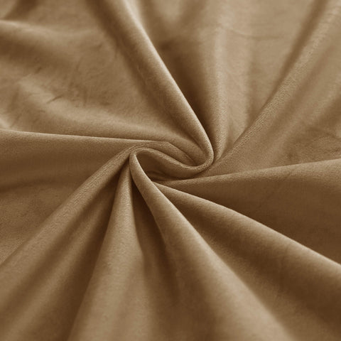 MJ11 Soft Soundproof Luxury Velvet Blackout Drapes Back Tab and Rod Pocket 2 In 1 (1 Panel)