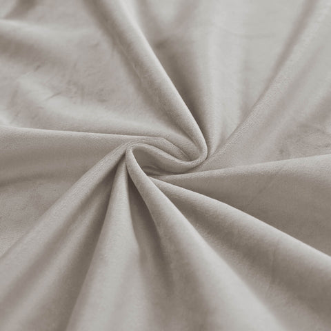 MJ11 Soft Soundproof Luxury Velvet Blackout Drapes Back Tab and Rod Pocket 2 In 1 (1 Panel)